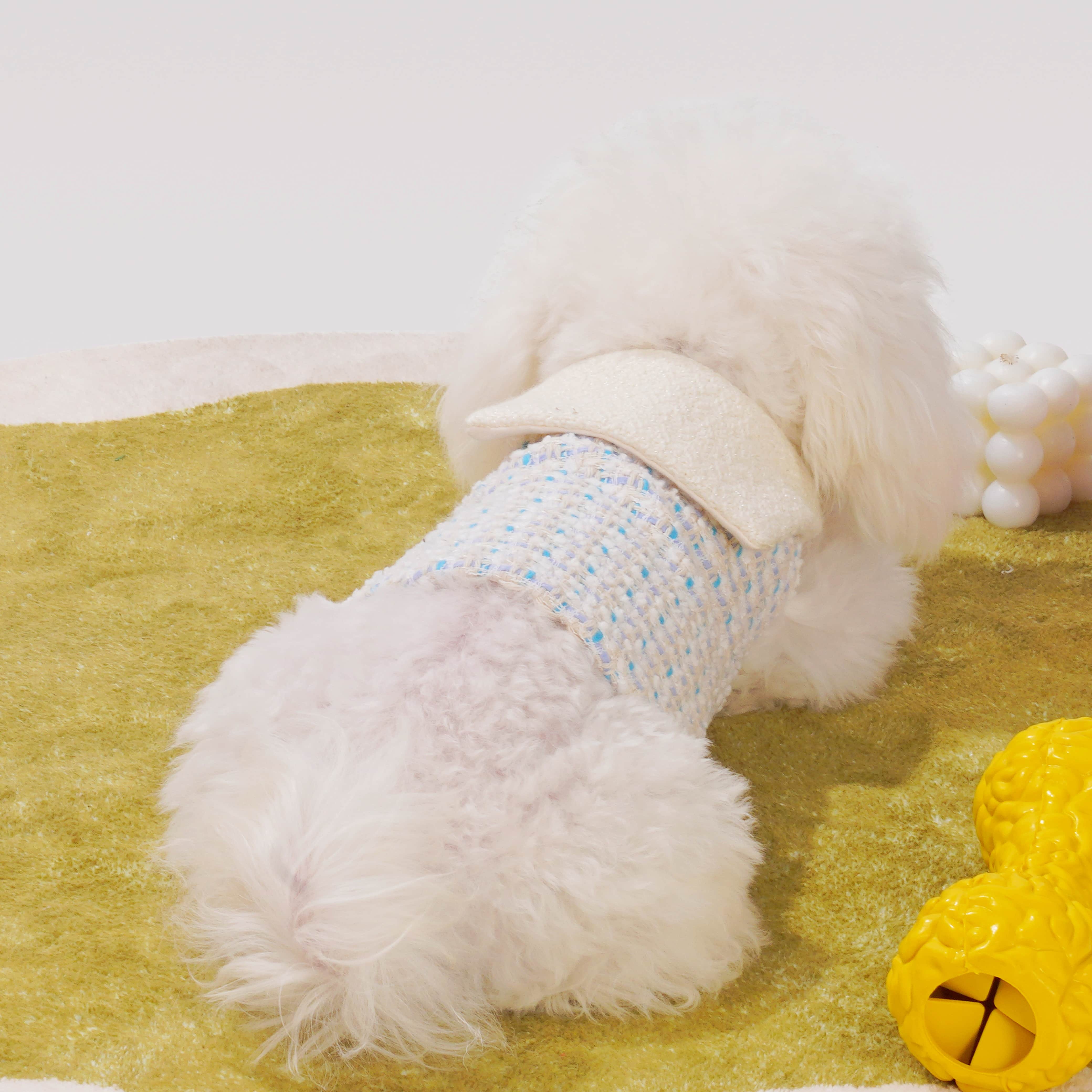 Creme Chantilly Dog Coat