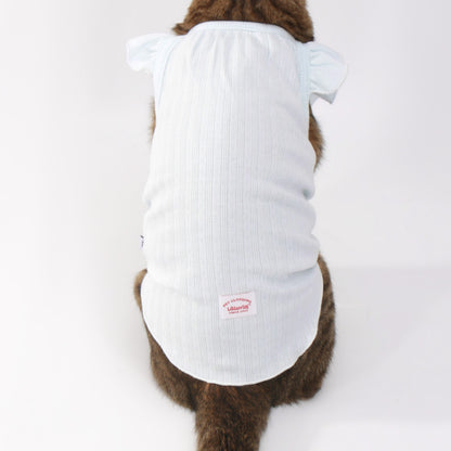 Floral-Sleeve Cat Dress