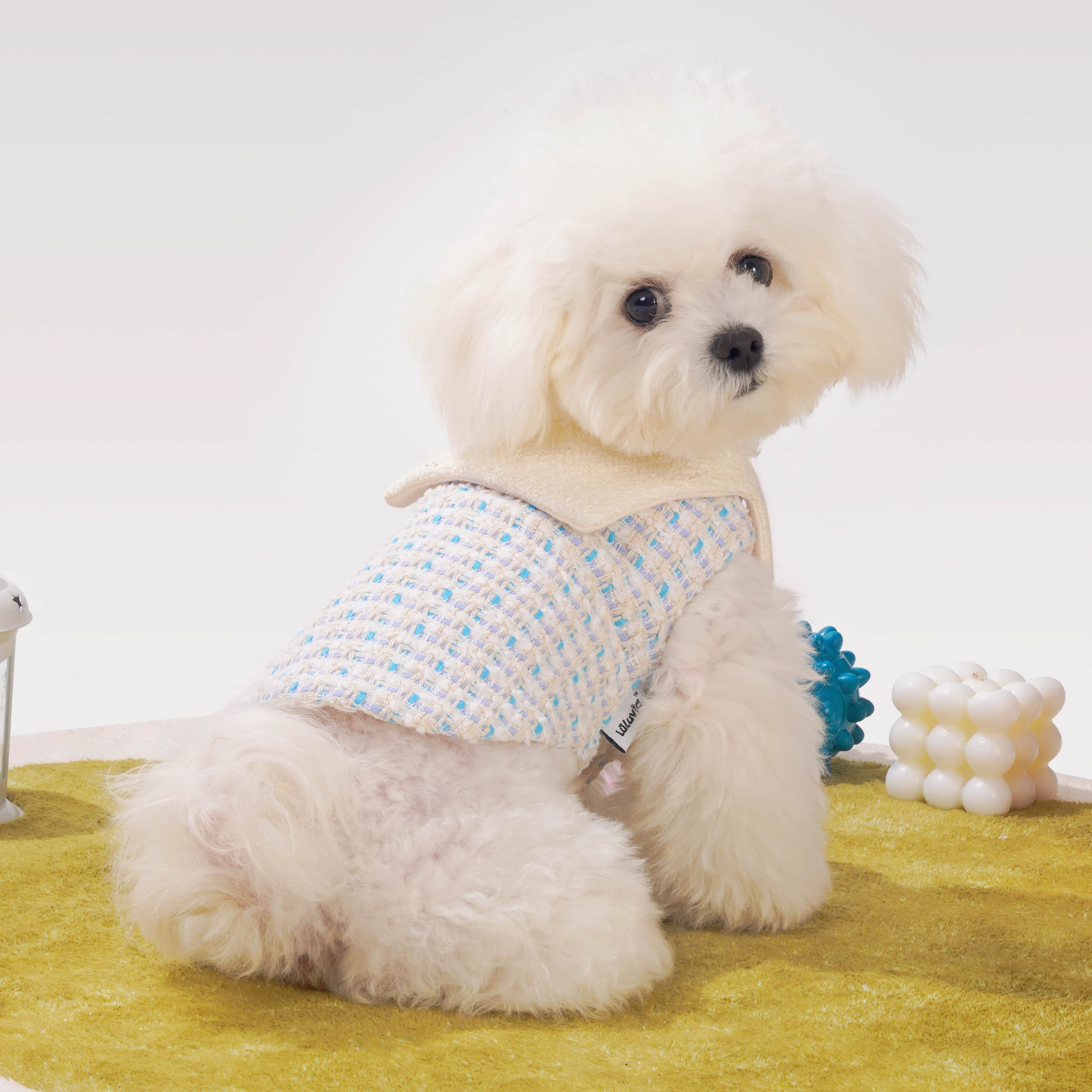 Creme Chantilly Dog Coat
