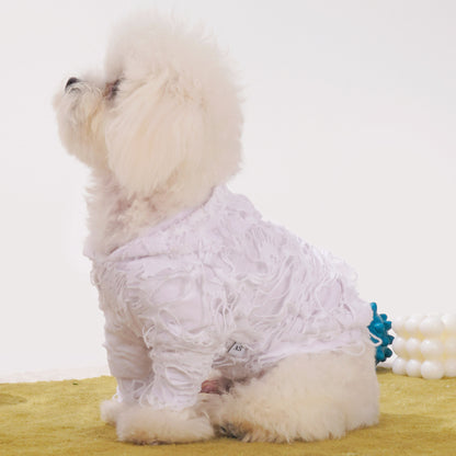 Unfinished Canvas Dog Hoodie